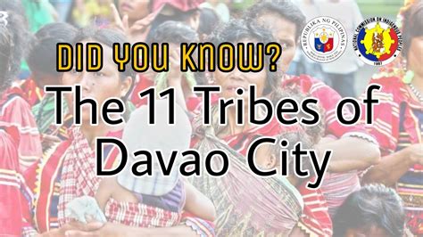 11 tribes of davao list